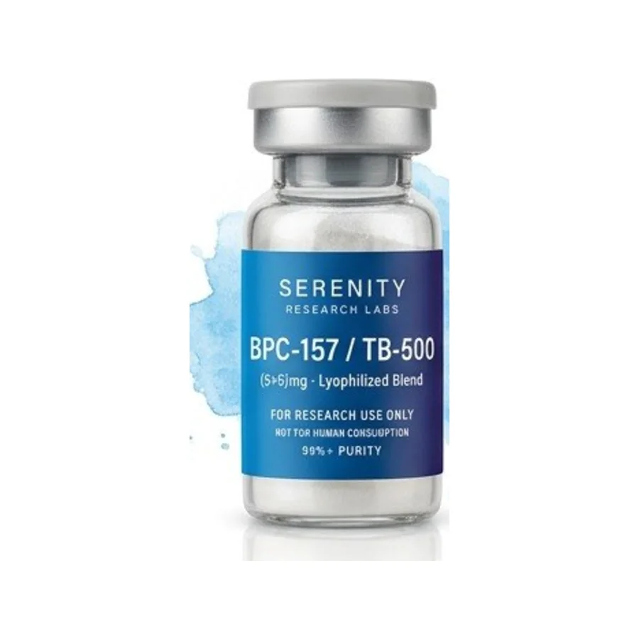 BPC-157/TB-500 research compound vial