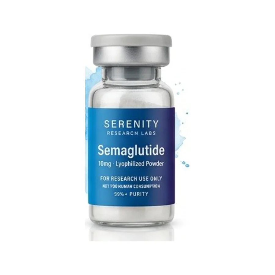Semaglutide research compound vial