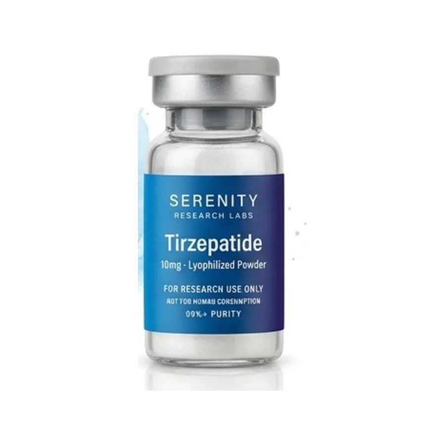 Tirzepatide research compound vial